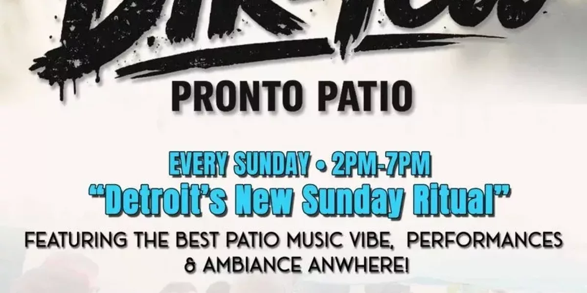 DIR TEA Sundays on the Pronto Patio