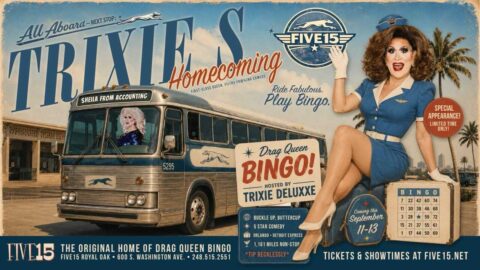 Trixie Deluxxe’s Homecoming: Drag Queen Bingo Brunch